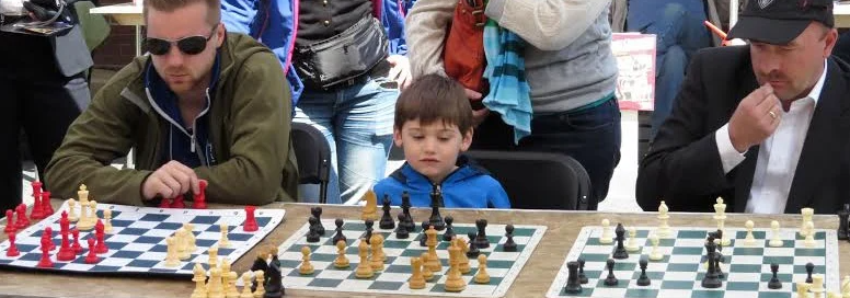 Chess master welcomes any challenge